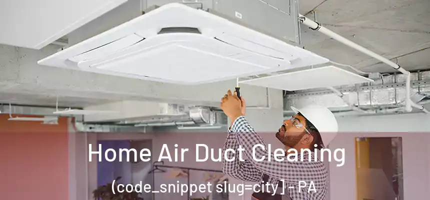  Home Air Duct Cleaning (code_snippet slug=city] - PA